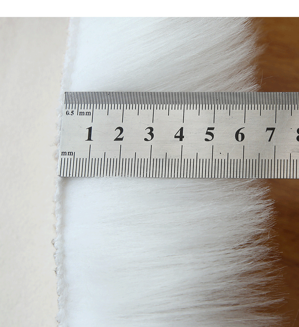 Dywany: Owalne miękkie białe dywaniki z futra Faux kożuch do salonu i sypialni - Wianko - 4