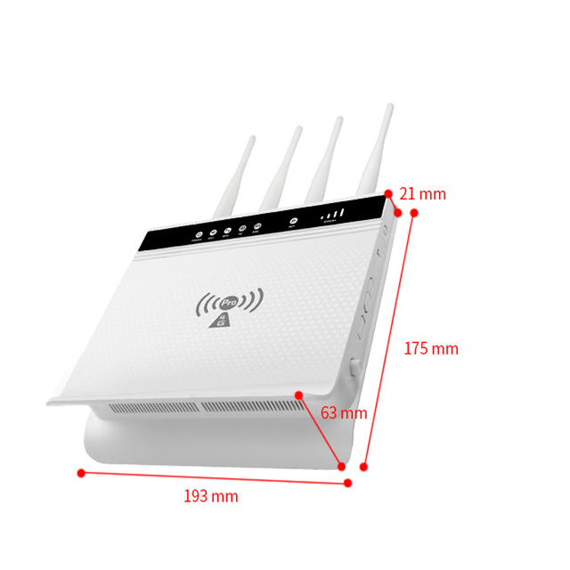 Mobilny router bezprzewodowy z 4G VoLTE, hotspot i modem telefoniczny YLMOHO z gniazdkiem Sim, portem RJ11 i LAN - Wianko - 9