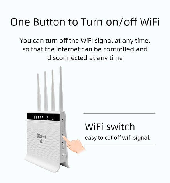 Mobilny router bezprzewodowy z 4G VoLTE, hotspot i modem telefoniczny YLMOHO z gniazdkiem Sim, portem RJ11 i LAN - Wianko - 3