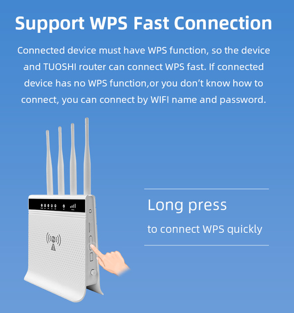 Mobilny router bezprzewodowy z 4G VoLTE, hotspot i modem telefoniczny YLMOHO z gniazdkiem Sim, portem RJ11 i LAN - Wianko - 6
