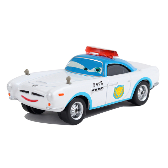 Zabawka dziecięca - Oryginalne samochody Disney Pixar 2 i 3 - Zygzak McQueen, Matt Jackson Storm i Ramirez - 1:55 stopnia - Odlewniczy metalowy samochód - Wianko - 76