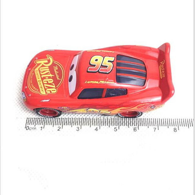 Zabawka dziecięca - Oryginalne samochody Disney Pixar 2 i 3 - Zygzak McQueen, Matt Jackson Storm i Ramirez - 1:55 stopnia - Odlewniczy metalowy samochód - Wianko - 33