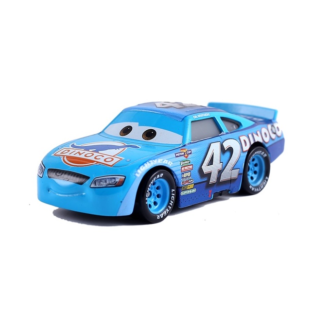 Zabawka dziecięca - Oryginalne samochody Disney Pixar 2 i 3 - Zygzak McQueen, Matt Jackson Storm i Ramirez - 1:55 stopnia - Odlewniczy metalowy samochód - Wianko - 125