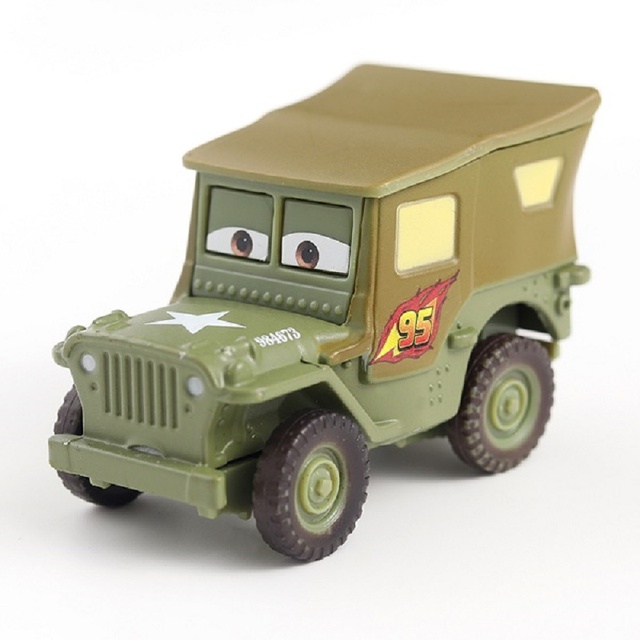Zabawka dziecięca - Oryginalne samochody Disney Pixar 2 i 3 - Zygzak McQueen, Matt Jackson Storm i Ramirez - 1:55 stopnia - Odlewniczy metalowy samochód - Wianko - 44