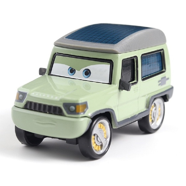 Zabawka dziecięca - Oryginalne samochody Disney Pixar 2 i 3 - Zygzak McQueen, Matt Jackson Storm i Ramirez - 1:55 stopnia - Odlewniczy metalowy samochód - Wianko - 56