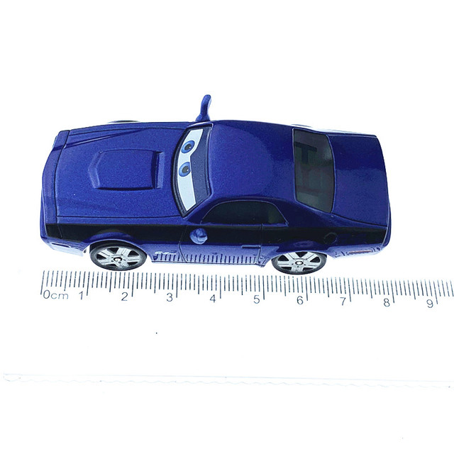 Zabawka dziecięca - Oryginalne samochody Disney Pixar 2 i 3 - Zygzak McQueen, Matt Jackson Storm i Ramirez - 1:55 stopnia - Odlewniczy metalowy samochód - Wianko - 50