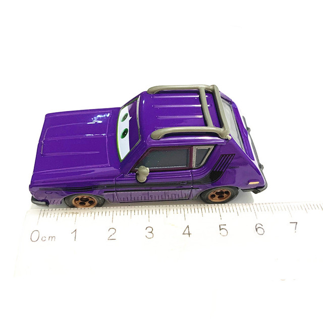 Zabawka dziecięca - Oryginalne samochody Disney Pixar 2 i 3 - Zygzak McQueen, Matt Jackson Storm i Ramirez - 1:55 stopnia - Odlewniczy metalowy samochód - Wianko - 101