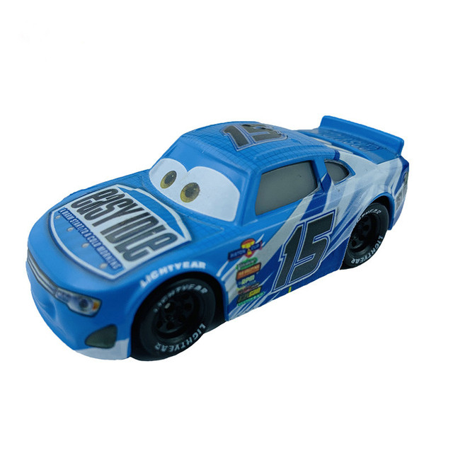 Zabawka dziecięca - Oryginalne samochody Disney Pixar 2 i 3 - Zygzak McQueen, Matt Jackson Storm i Ramirez - 1:55 stopnia - Odlewniczy metalowy samochód - Wianko - 117