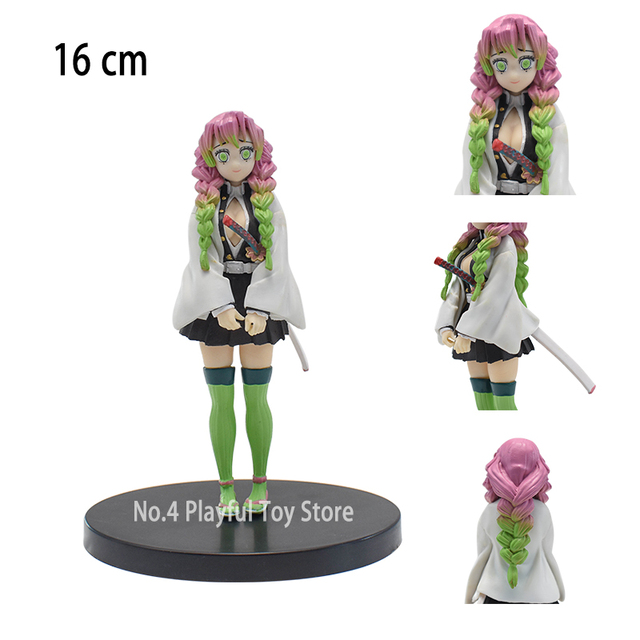 Figurki akcji Demon Slayer 9 Hashira: Mitsuri Kocho, Shinobu, Rengoku, Muzan, Akaza, Tokito - Kimetsu no Yaiba - Wianko - 3