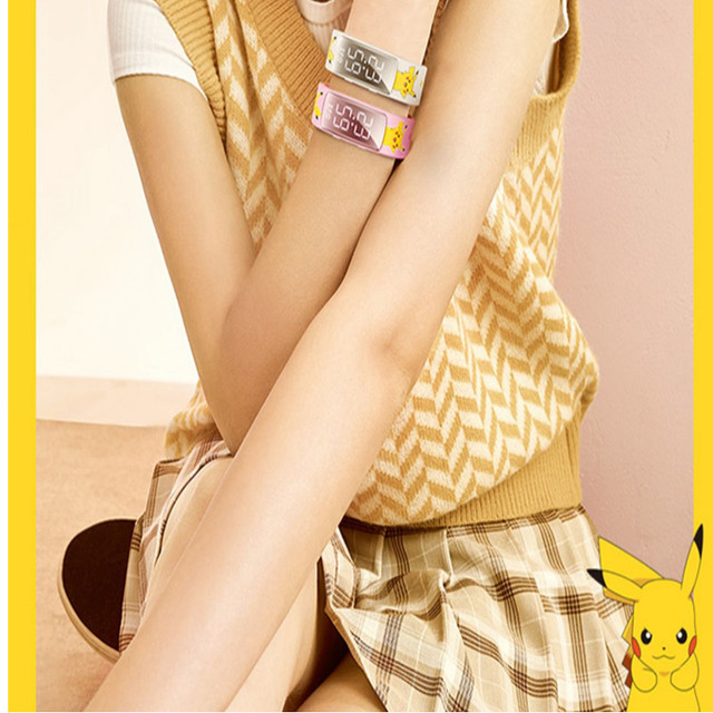 Inteligentny zegarek Pokemon Pikachu Cartoon z nadgarstkiem - czas rzeczywisty, dane sportowe, prezent dla chłopców i dziewczynek, oryginalne opakowanie - Wianko - 9