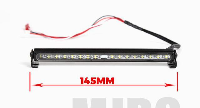 Oferowany produkt: Zestaw oświetlenia LED RC Crawler Light Bar dla Traxxas TRX4, Axial SCX10 II 90046, RC4WD D90 - Części i akcesoria - Wianko - 1