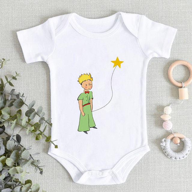 Le Petit Prince - Body dla noworodków, dziewczynka, ubrania francuskie, moda dziecięca, Ropa Bebe - Wianko - 18