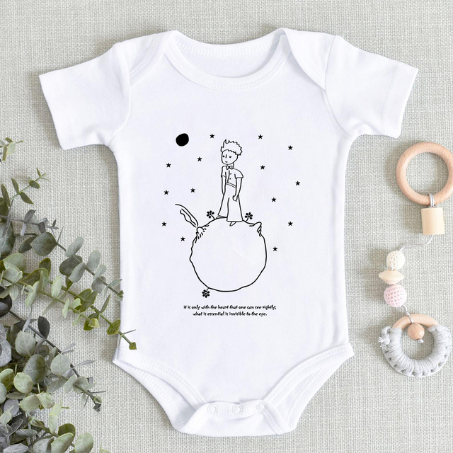 Le Petit Prince - Body dla noworodków, dziewczynka, ubrania francuskie, moda dziecięca, Ropa Bebe - Wianko - 21