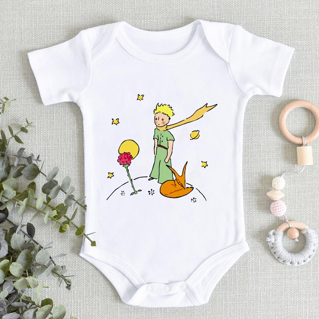 Le Petit Prince - Body dla noworodków, dziewczynka, ubrania francuskie, moda dziecięca, Ropa Bebe - Wianko - 16