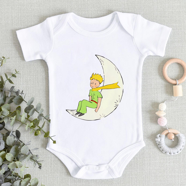 Le Petit Prince - Body dla noworodków, dziewczynka, ubrania francuskie, moda dziecięca, Ropa Bebe - Wianko - 15