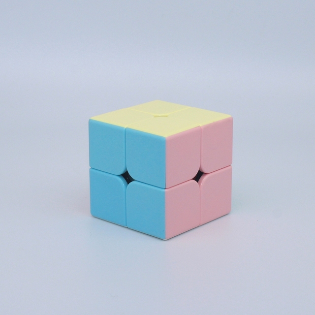 Moyu Macarons - Kostka Rubika (4 sztuki) + Kostka Prędkościowa (5 sztuk) - Zamknięta w Pudełku - Gra Edukacyjna i Zabawka dla Dzieci - Wianko - 3