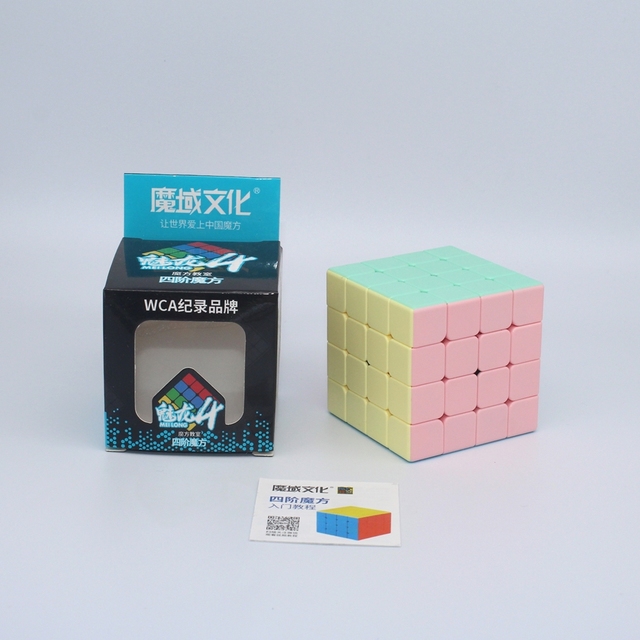 Moyu Macarons - Kostka Rubika (4 sztuki) + Kostka Prędkościowa (5 sztuk) - Zamknięta w Pudełku - Gra Edukacyjna i Zabawka dla Dzieci - Wianko - 7