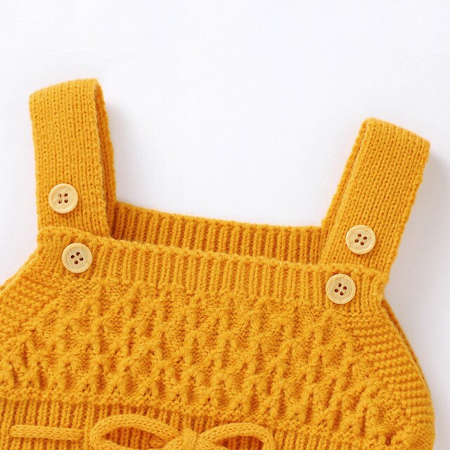 Ubrania zimowe dla noworodków - jak kamizelka, sweter, kombinezon/body - chłopcy i dziewczynki - dzianina - Wianko - 17