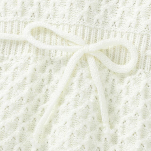 Ubrania zimowe dla noworodków - jak kamizelka, sweter, kombinezon/body - chłopcy i dziewczynki - dzianina - Wianko - 36