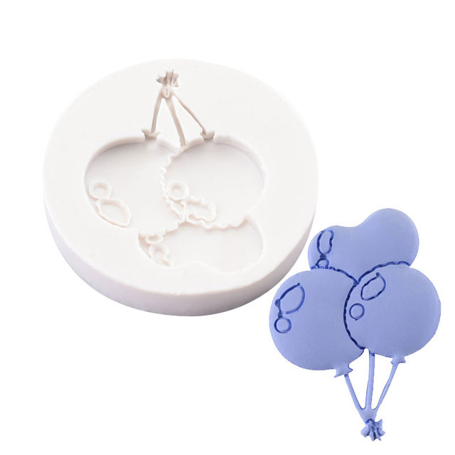 Formy silikonowe dla dzieci - gorący balon, tęczowe chmury, ubrania, trojany - do dekorowania i wypieku ciast - Wianko - 10