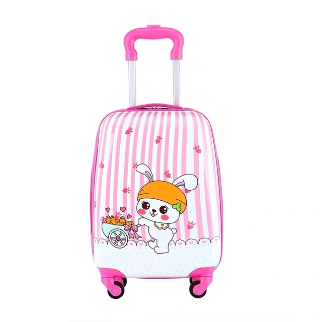 Walizka dziecięca na kółkach 16''18'' Cartoon - podróżny bagaż na kółkach - Wianko - 14