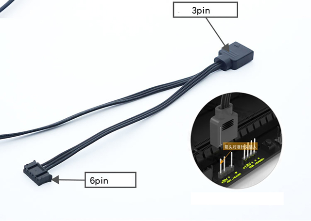 DIY RGB VGA Panel boczny dla kart graficznych RTX 3070/3080/3090 z podświetleniem 5V 3PIN Argb M/B AURA SYNC - Wianko - 11