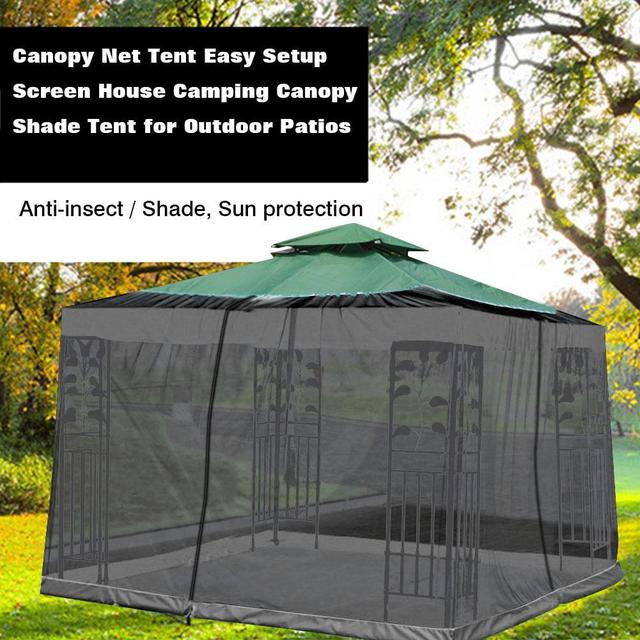 Spray na komary Patio - pokrowiec na parasol z moskitierą, odporny na UV, idealny na zewnątrz, do campingów i stoczni - Wianko - 8