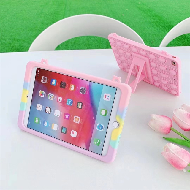 Ochronny futerał Fidget Bubble Toys Silicone Rainbow dla iPad Pro 2020/2019/2018, iPad Air 1/2 oraz iPad Mini 5/4/3/2/1 - Wianko - 8
