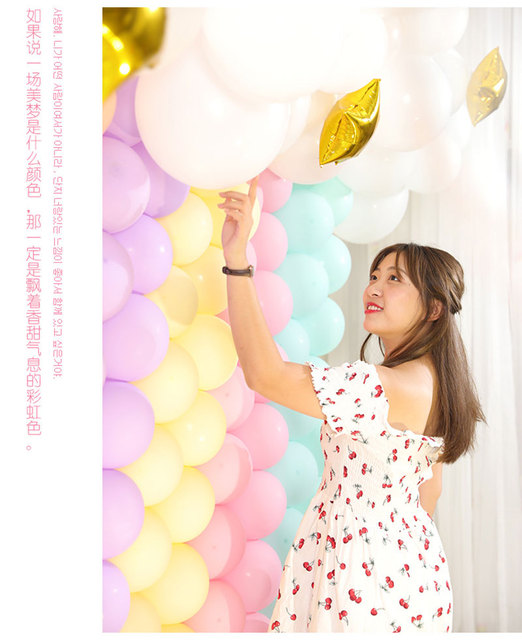 40 kolorowych balonów lateksowych 10 cali - dekoracje na imprezę urodzinową, ślubną, balon na przyjęcie księżniczki - Wianko - 9
