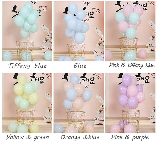 40 kolorowych balonów lateksowych 10 cali - dekoracje na imprezę urodzinową, ślubną, balon na przyjęcie księżniczki - Wianko - 12