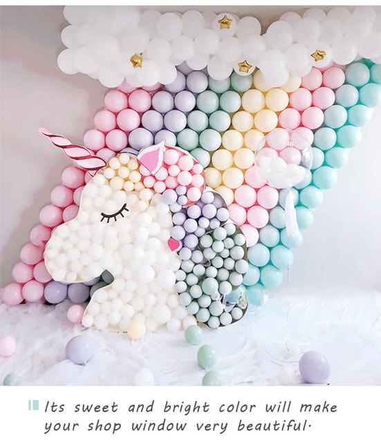 40 kolorowych balonów lateksowych 10 cali - dekoracje na imprezę urodzinową, ślubną, balon na przyjęcie księżniczki - Wianko - 3