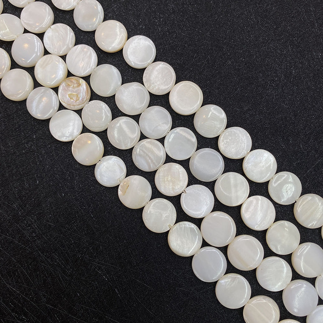 Naturalne muszle słodkowodne w kształcie serca z masy perłowej - luźne koraliki do biżuterii DIY - Wianko - 11