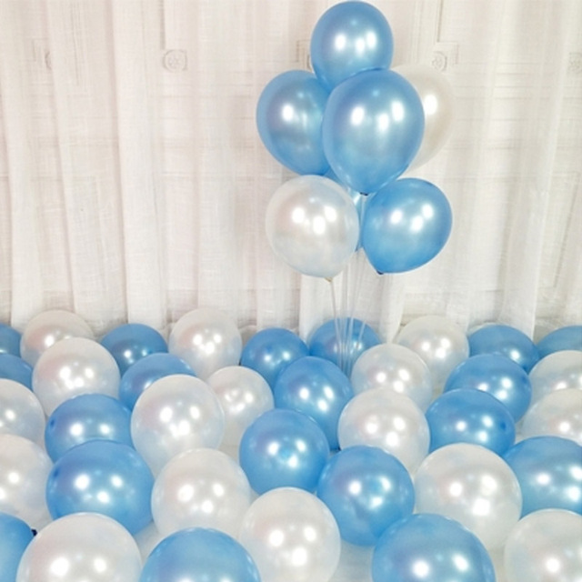 20/50 sztuk perłowe balony lateksowe 10 cal - dekoracje ślubne, uroczystości, baby shower, urodziny - Wianko - 10