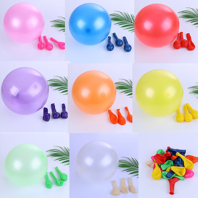 20/50 sztuk perłowe balony lateksowe 10 cal - dekoracje ślubne, uroczystości, baby shower, urodziny - Wianko - 2