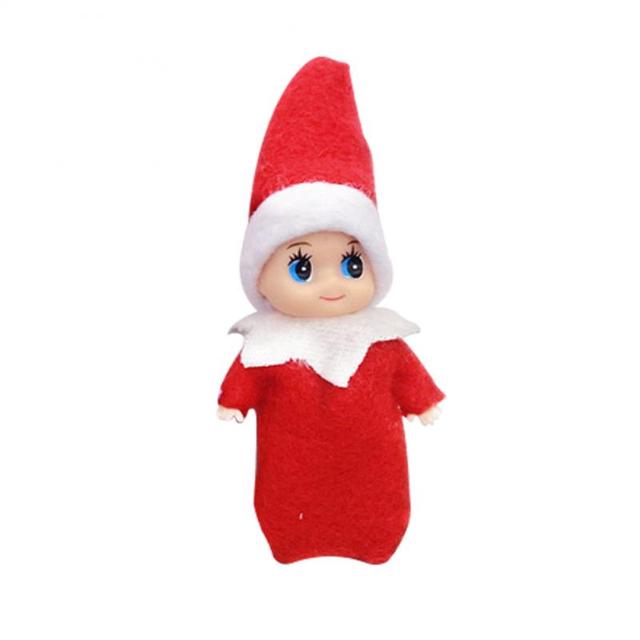Świąteczna lalka Elf Ornaments 8cm - dekoracje lalki 2021 do wiszenia - dzieci zabawki prezenty - Wianko - 12