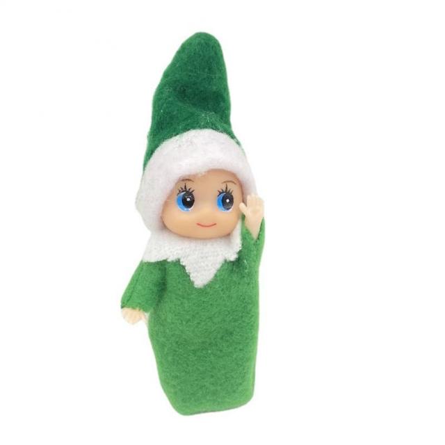 Świąteczna lalka Elf Ornaments 8cm - dekoracje lalki 2021 do wiszenia - dzieci zabawki prezenty - Wianko - 8