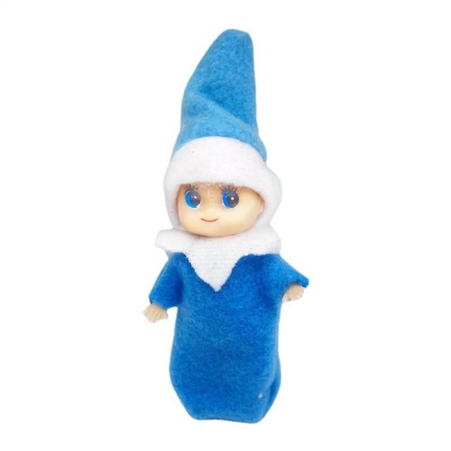 Świąteczna lalka Elf Ornaments 8cm - dekoracje lalki 2021 do wiszenia - dzieci zabawki prezenty - Wianko - 9