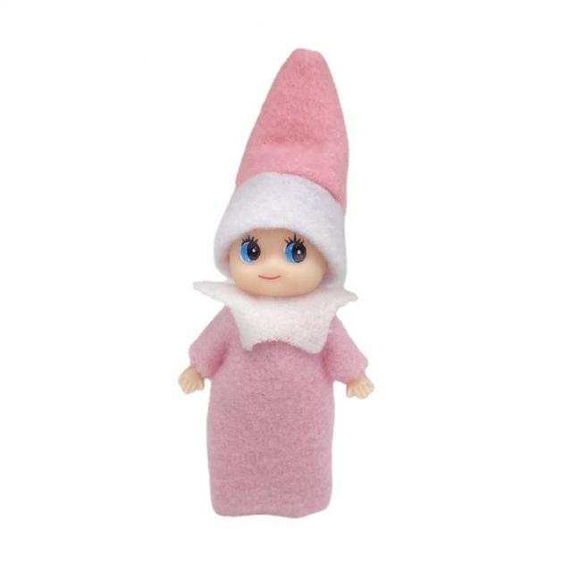 Świąteczna lalka Elf Ornaments 8cm - dekoracje lalki 2021 do wiszenia - dzieci zabawki prezenty - Wianko - 11