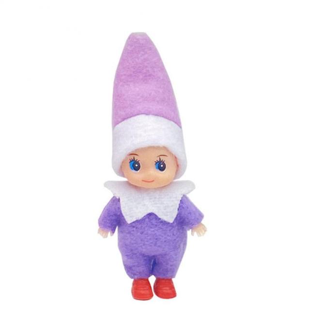 Świąteczna lalka Elf Ornaments 8cm - dekoracje lalki 2021 do wiszenia - dzieci zabawki prezenty - Wianko - 5
