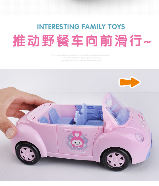 Kabriolet skuter Hejiabao - symulacja zabawki domowej dla dzieci - Wianko - 7