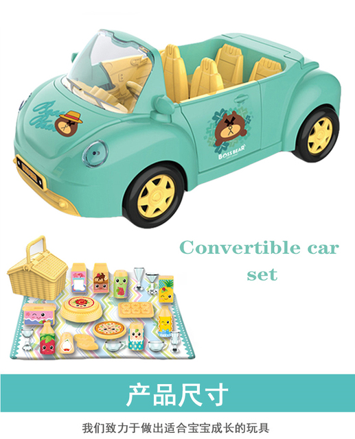 Kabriolet skuter Hejiabao - symulacja zabawki domowej dla dzieci - Wianko - 14