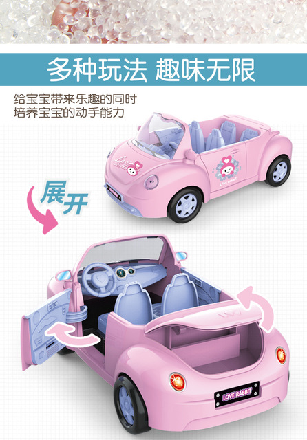Kabriolet skuter Hejiabao - symulacja zabawki domowej dla dzieci - Wianko - 6