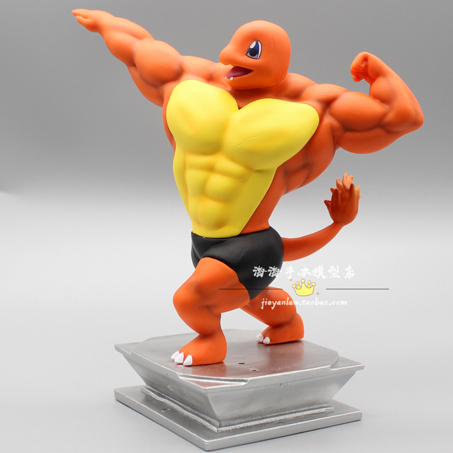 Pokemon GO Muscle Hunk Show Model GK - Pikachu, Charmander, Squirtle, Bulbasaur - Wianko - 13