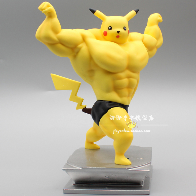 Pokemon GO Muscle Hunk Show Model GK - Pikachu, Charmander, Squirtle, Bulbasaur - Wianko - 2