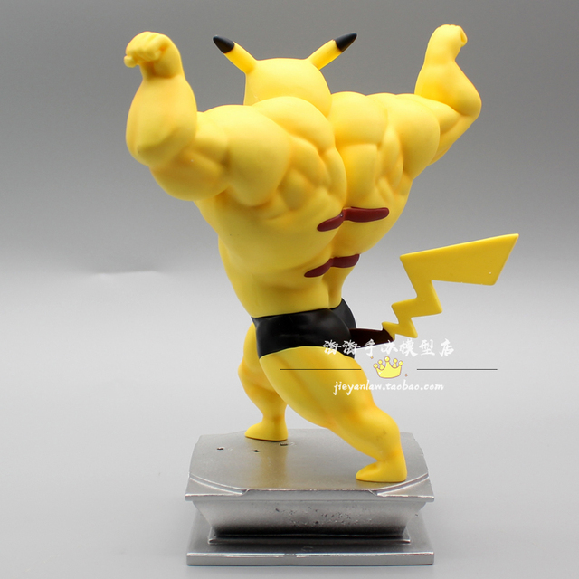 Pokemon GO Muscle Hunk Show Model GK - Pikachu, Charmander, Squirtle, Bulbasaur - Wianko - 6