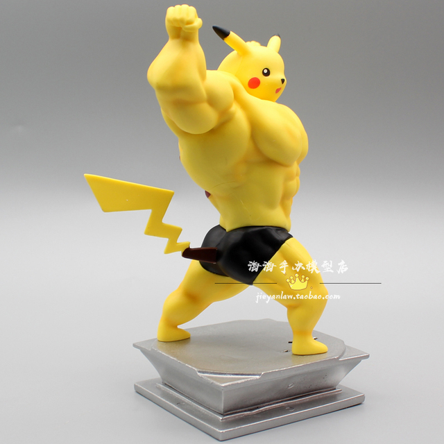 Pokemon GO Muscle Hunk Show Model GK - Pikachu, Charmander, Squirtle, Bulbasaur - Wianko - 3