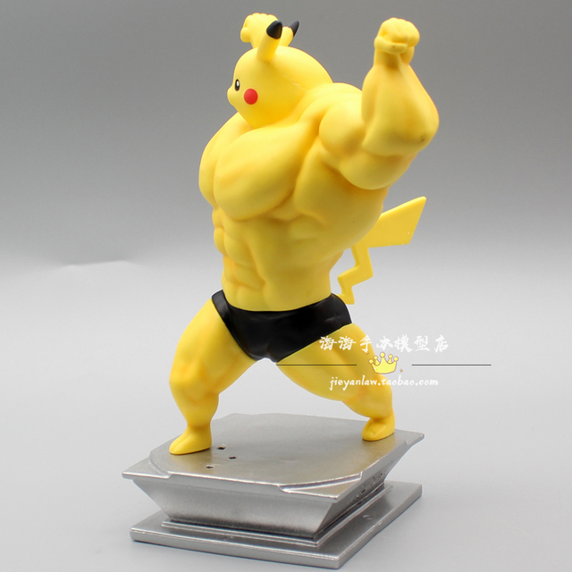 Pokemon GO Muscle Hunk Show Model GK - Pikachu, Charmander, Squirtle, Bulbasaur - Wianko - 7