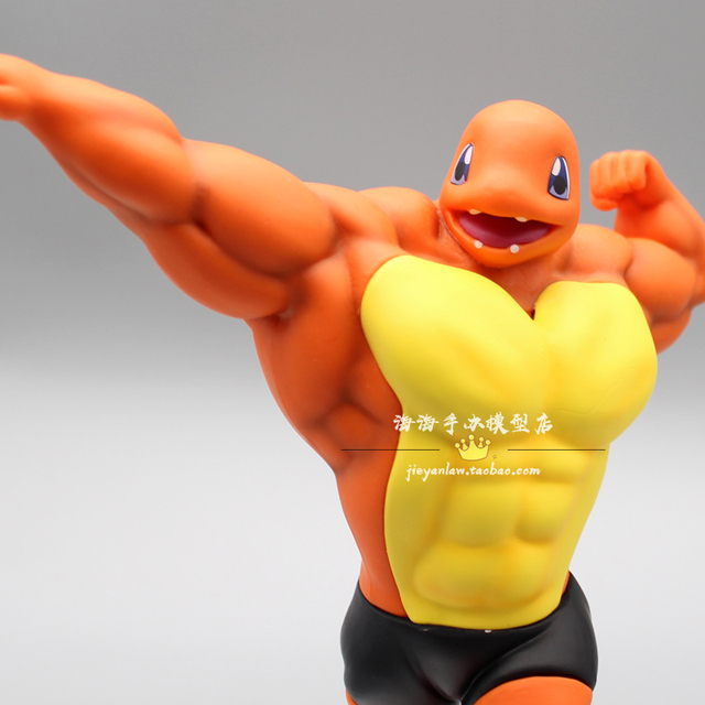 Pokemon GO Muscle Hunk Show Model GK - Pikachu, Charmander, Squirtle, Bulbasaur - Wianko - 14