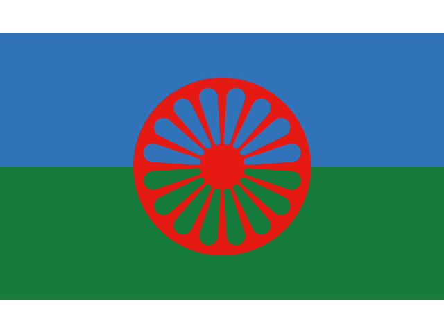 Rom cygańska flaga 3X5FT 90x150cm 60x90cm - flaga romskich ludzi - Wianko - 3