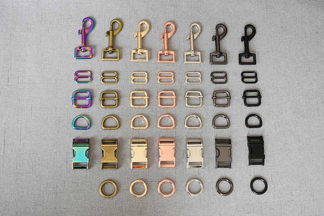 Metalowe klamry 20mm Quick Release do taśmy pas taktyczny - 1 sztuka/paczka, 7 kolorów - Wianko - 9